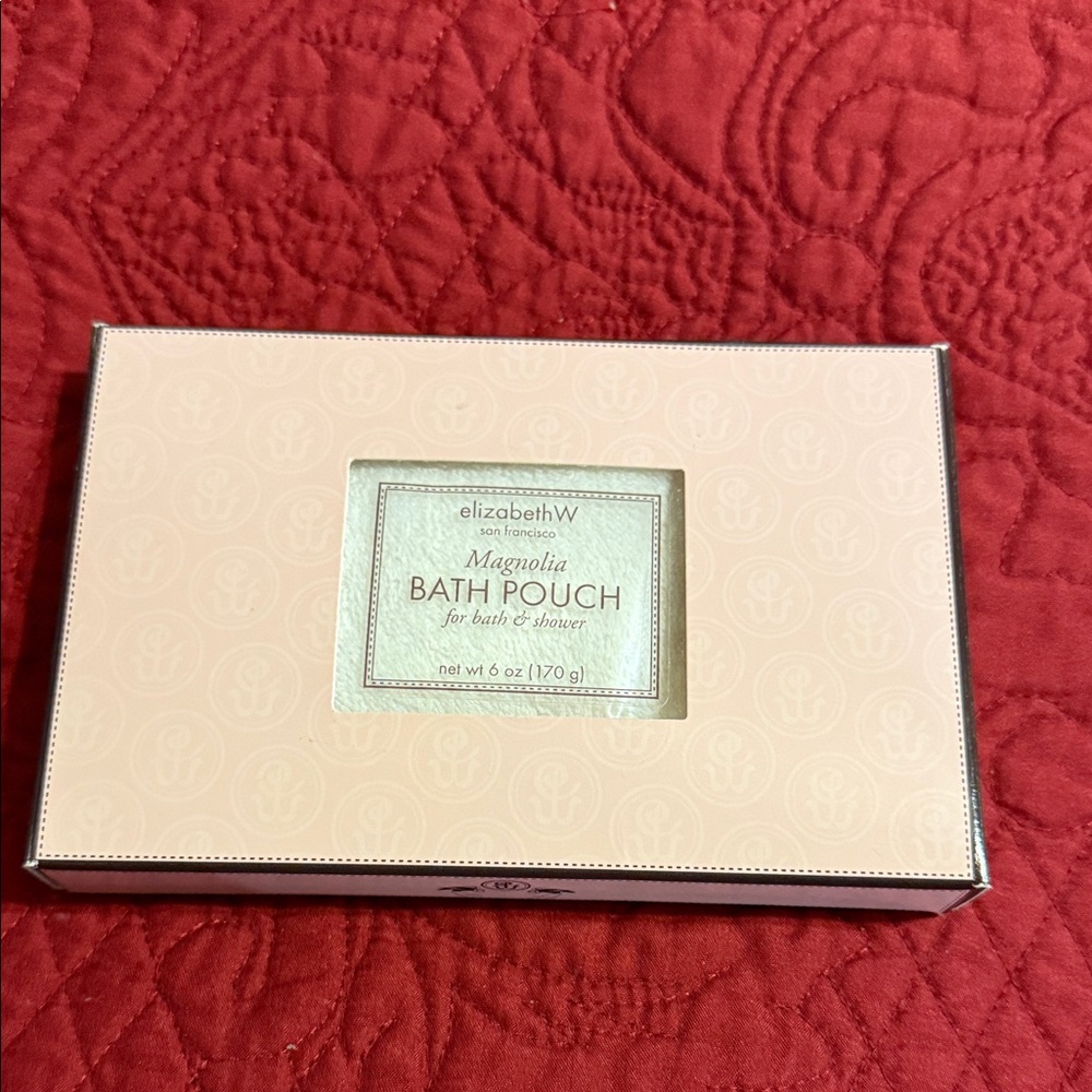 Magnolia Bath Pouch - Cream